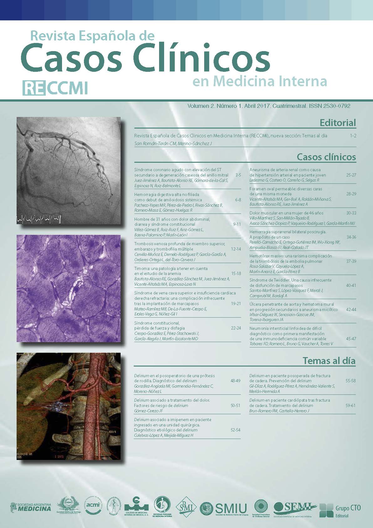 					Ver Vol. 2 Núm. 1 (2017): Revista Española de Casos Clínicos en Medicina Interna
				